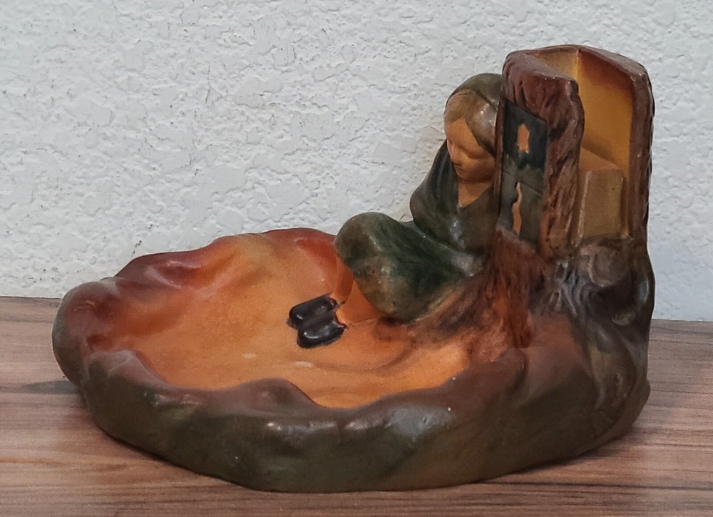 MATCH HOLDER DANISH ART POTTERY BERTEL IPSEN