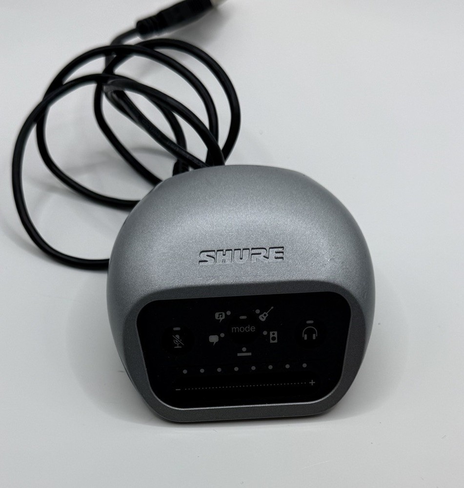 Shure MVi Digital Audio Interface USB Lightning iOS Mac PC Microphone