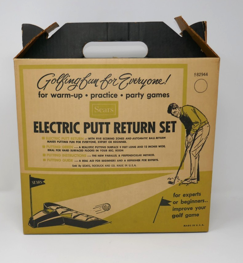 Sears 1967 Electric Putt Return Set