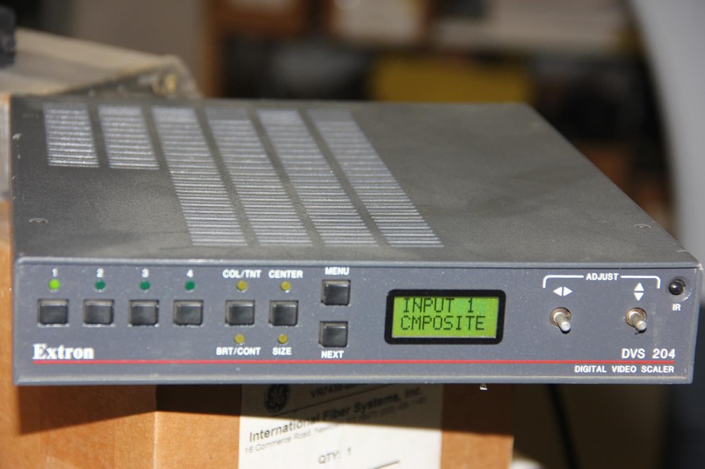 EXTRON DVS 204 Quad Input Digital Video Scaler