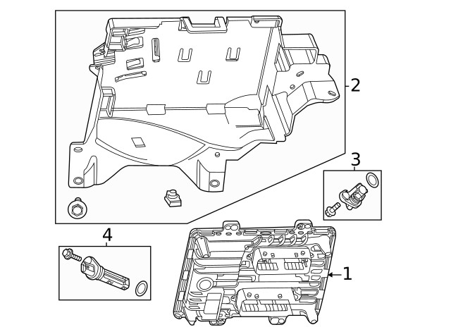 Genuine GM Bracket 85116413