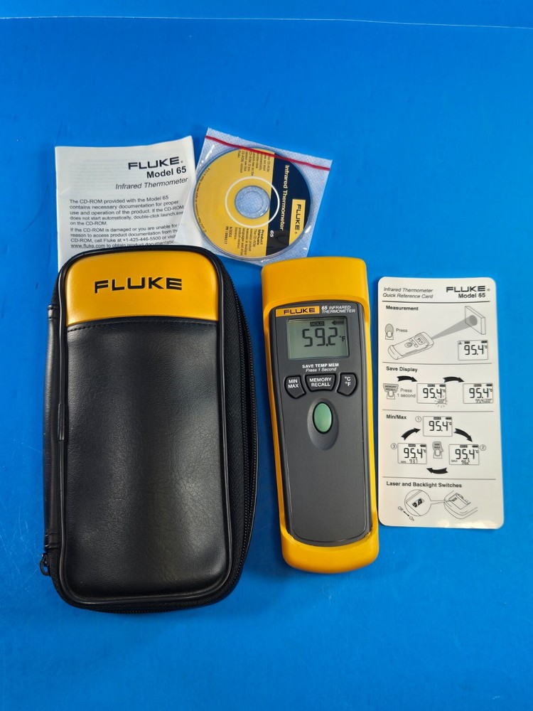 New Fluke 65 Infrared Thermometer IR