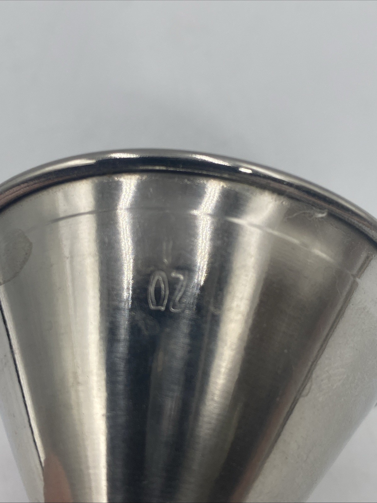 Stainless Measuring JIGGER 1 oz. X 2 oz. Cocktail Bar Shot