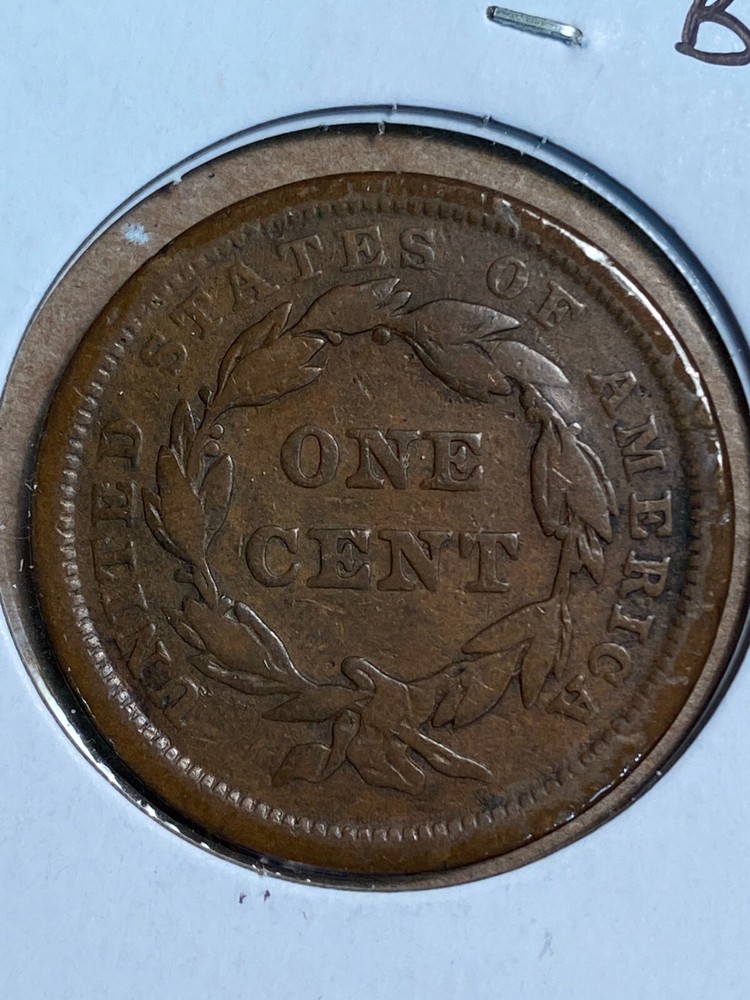 1840 Large Cent F Small Date