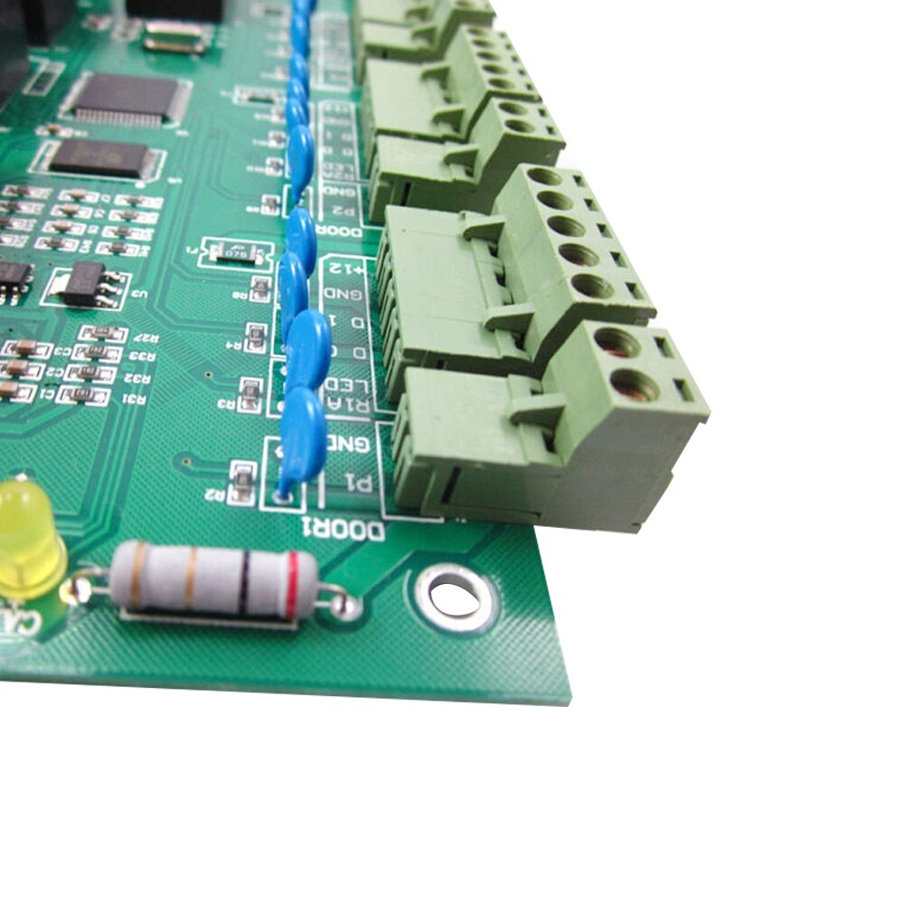 TCP/IP Four 4 Door power supply iron box Access Controller DC12V