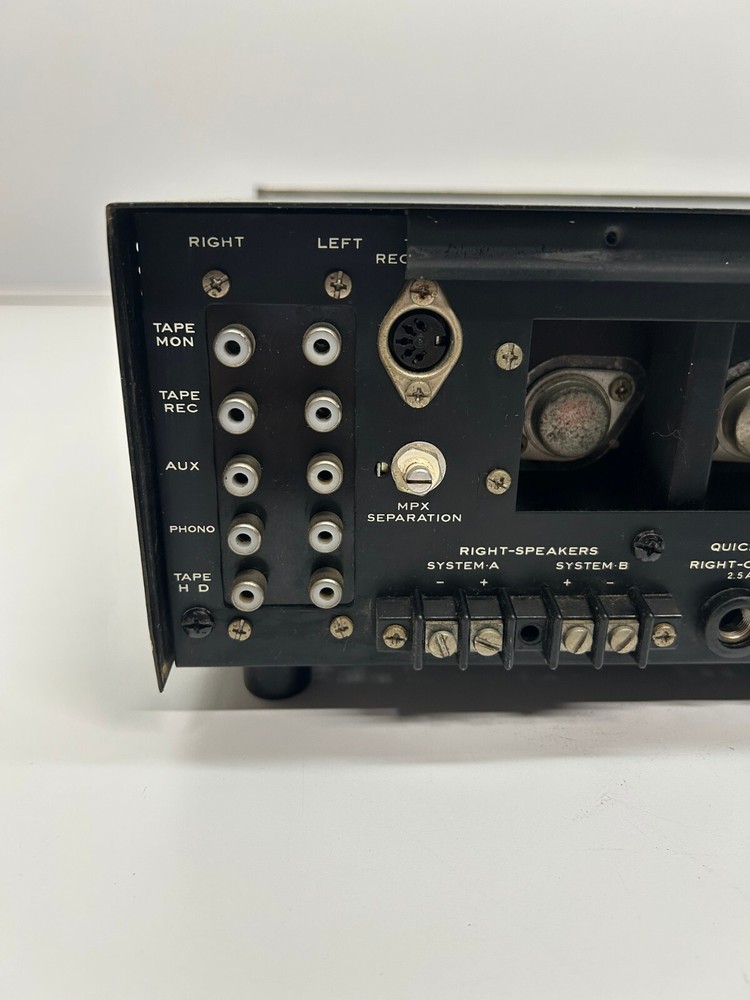 Vtg Sansui Model 2000 Solid State Stereo Tuner Amplifier No Power As Is