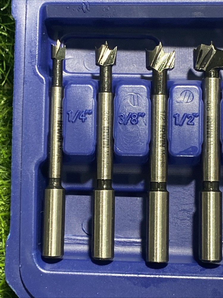 Irwin Tools IRWIN Marples Forstner Bit Set, Wood Drilling, 8 One Size, Multi