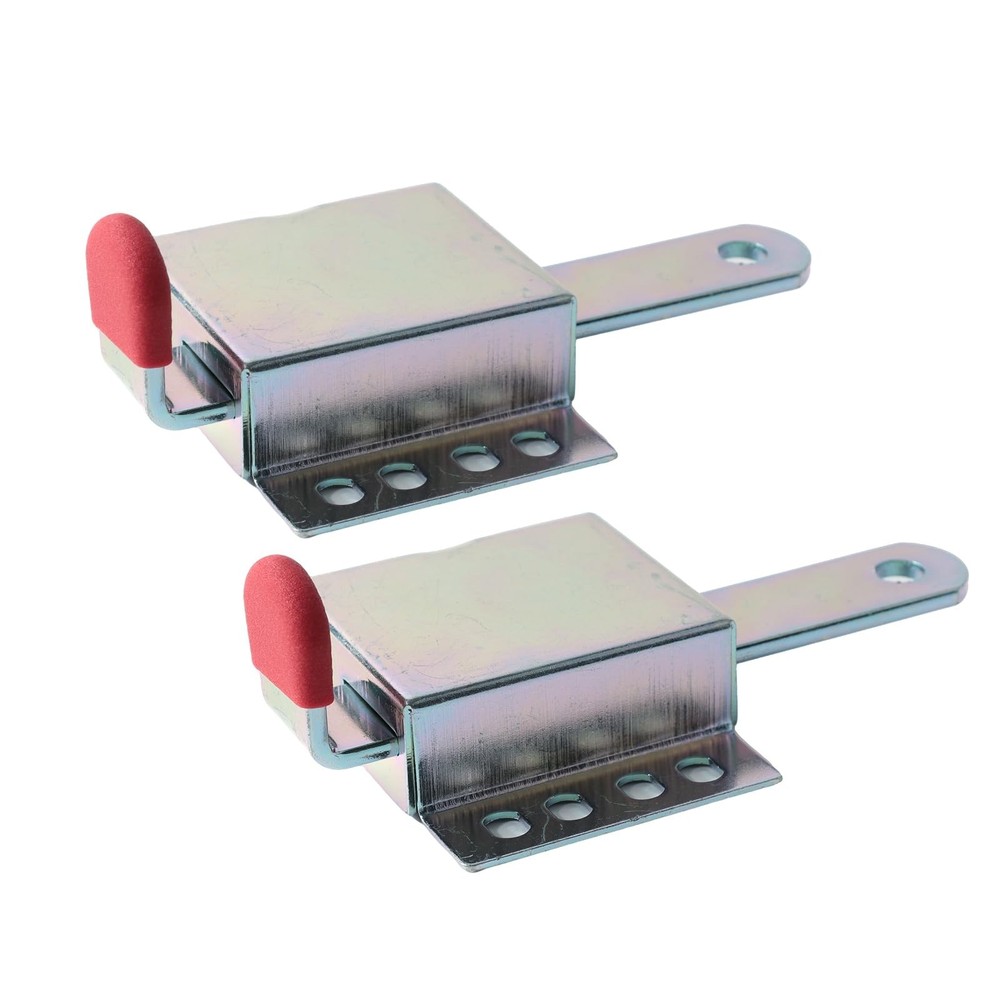 2 Pack Heavy Duty Rolling Garage Door Locks, Inside Garage Doors Deadlock, Co...