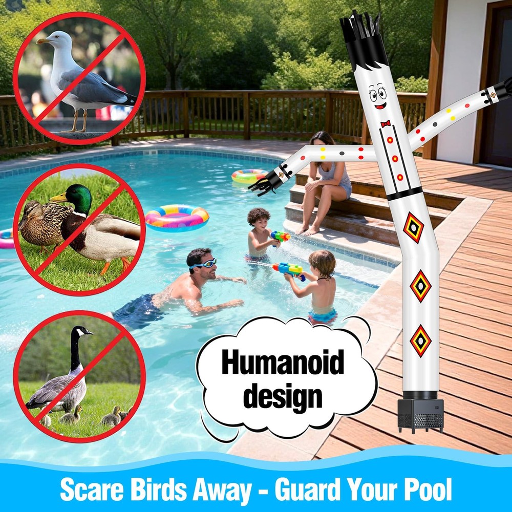 ** NEW Bird Deterrent Scarecrow | 7 ft Automatic Motion | Pool Protector