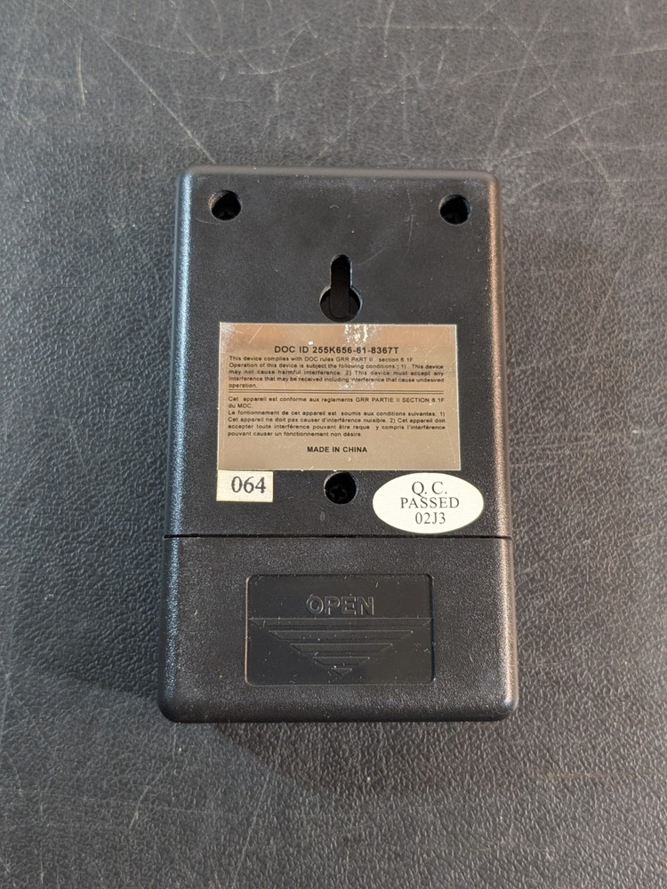 Dimplex Fireplace Remote Control DOC ID 255K656-61-83671 Replacement Tested Work