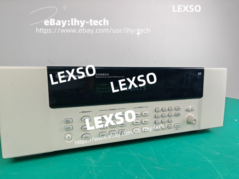 Keysight Agilent 34980A Multifunction Switch Measurement Unit.&lhy