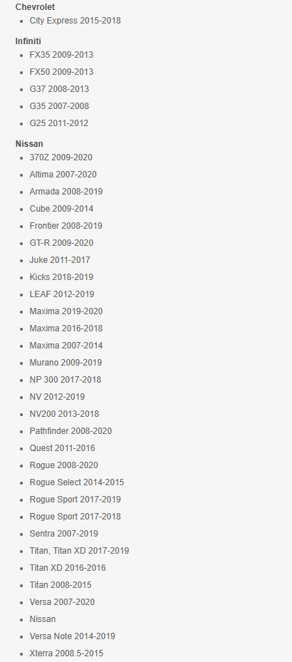 METRA 40-NI12 VEHICLE ANTENNA ADAPTER CABLE FOR SELECT 2007-2020 NISSAN MODELS