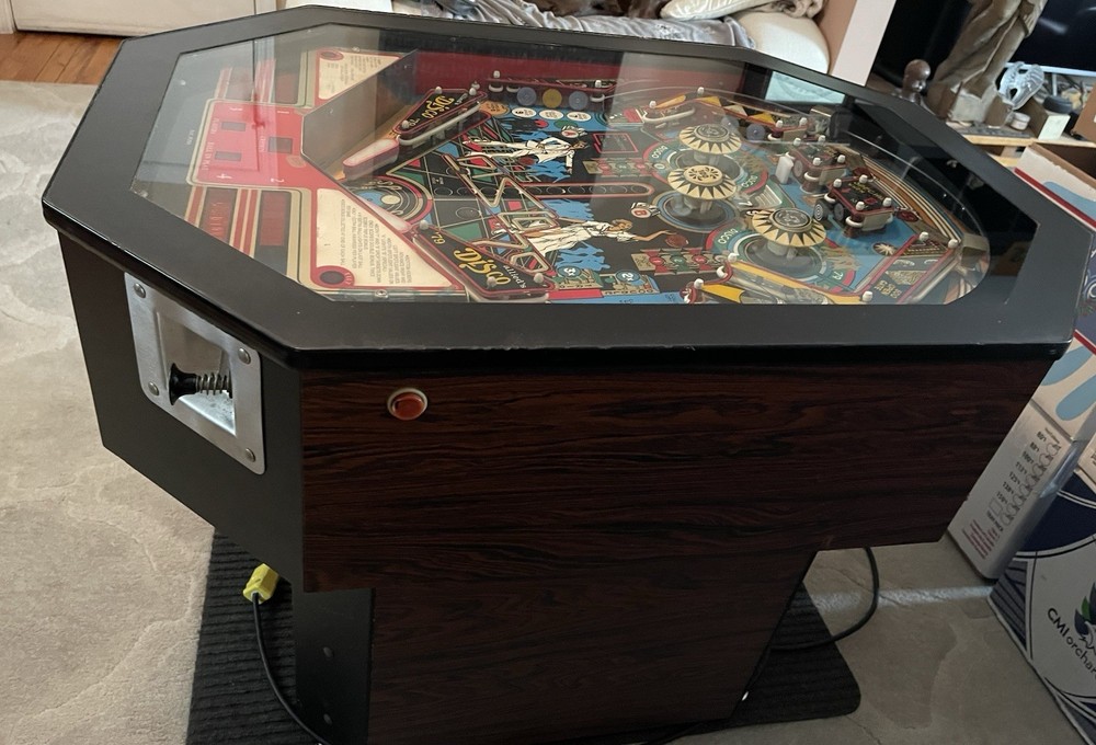 Rare 1979 Disco Coffee Table Pinball Machine
