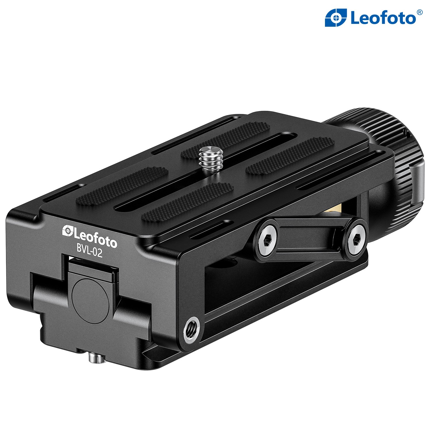 Leofoto BVL-02 Tilt Adapter with Crank Handle-Arca Compatible