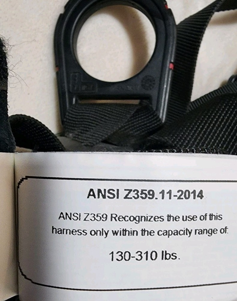 Jelco Fall Protection Safety Harness Model 621