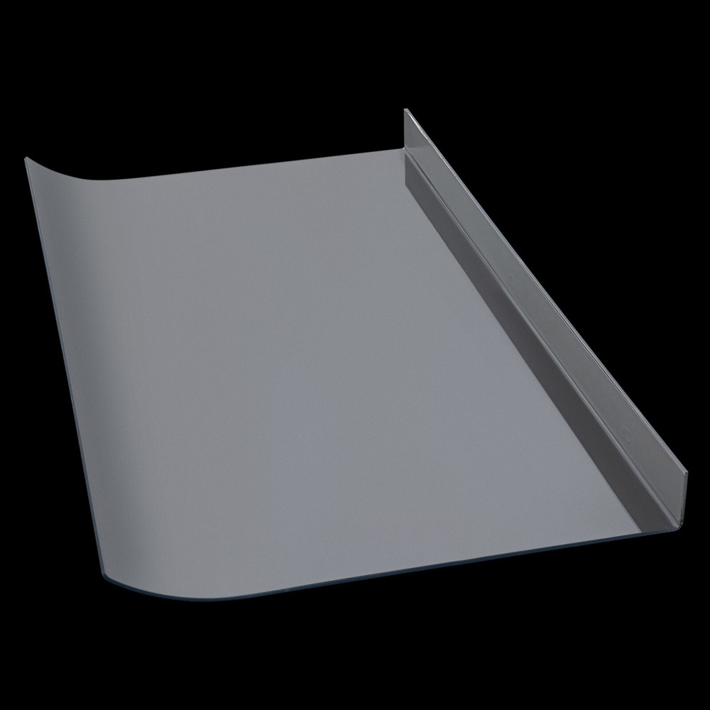 Clear Polycarbonate Awning Canopy for Windows and Doors, 50cm × 120cm