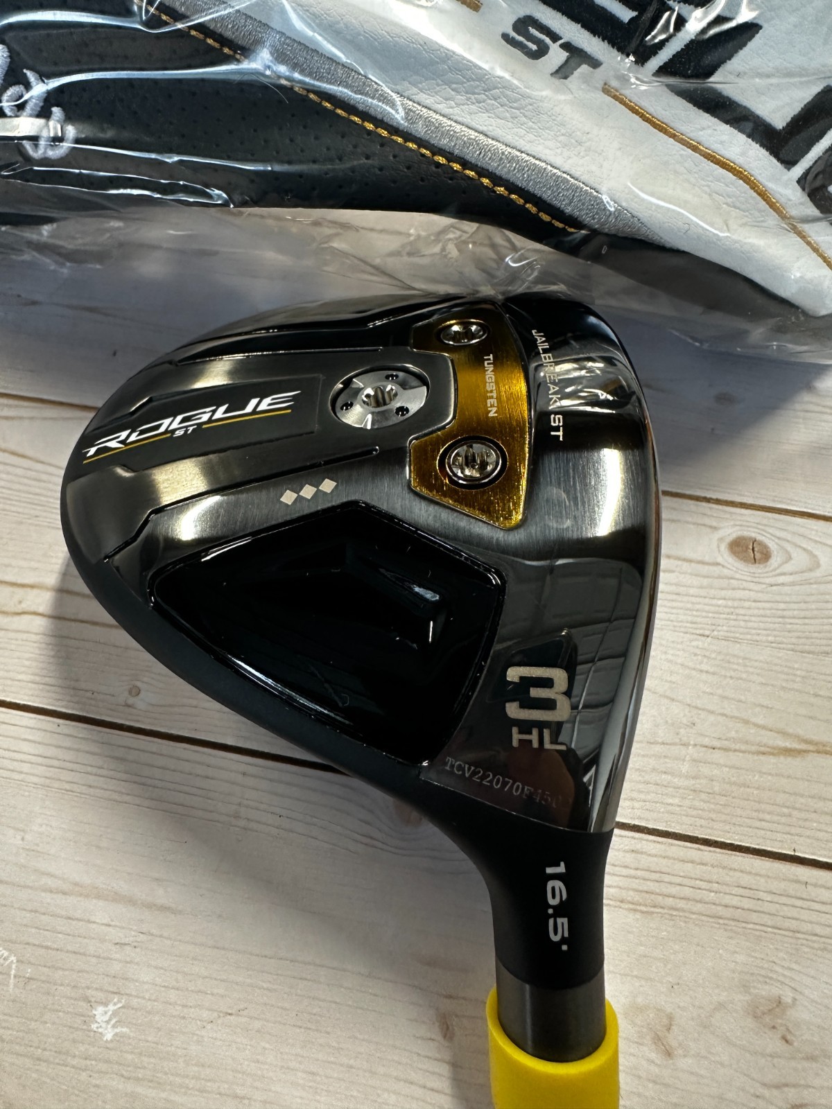 *NEW* Callaway Rogue ST Tour Issue TCV 16.5* Triple Diamond 3HL Fairway Head