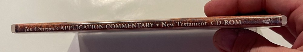 Jon Courson's Application Commentary: New Testament CD-ROM PC CD Bible Journey