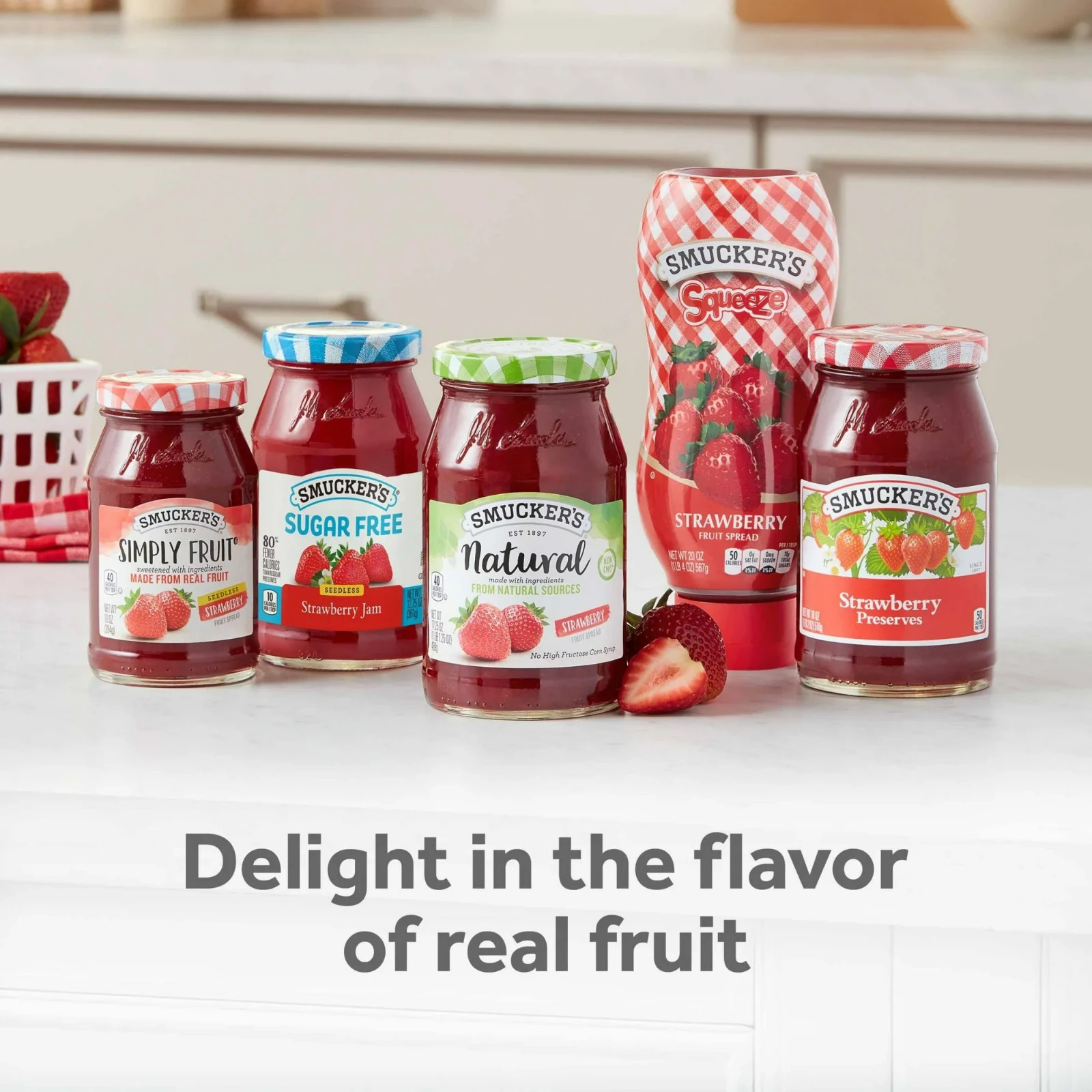 (2 pack) Smucker's Strawberry Jam, 32 Ounces