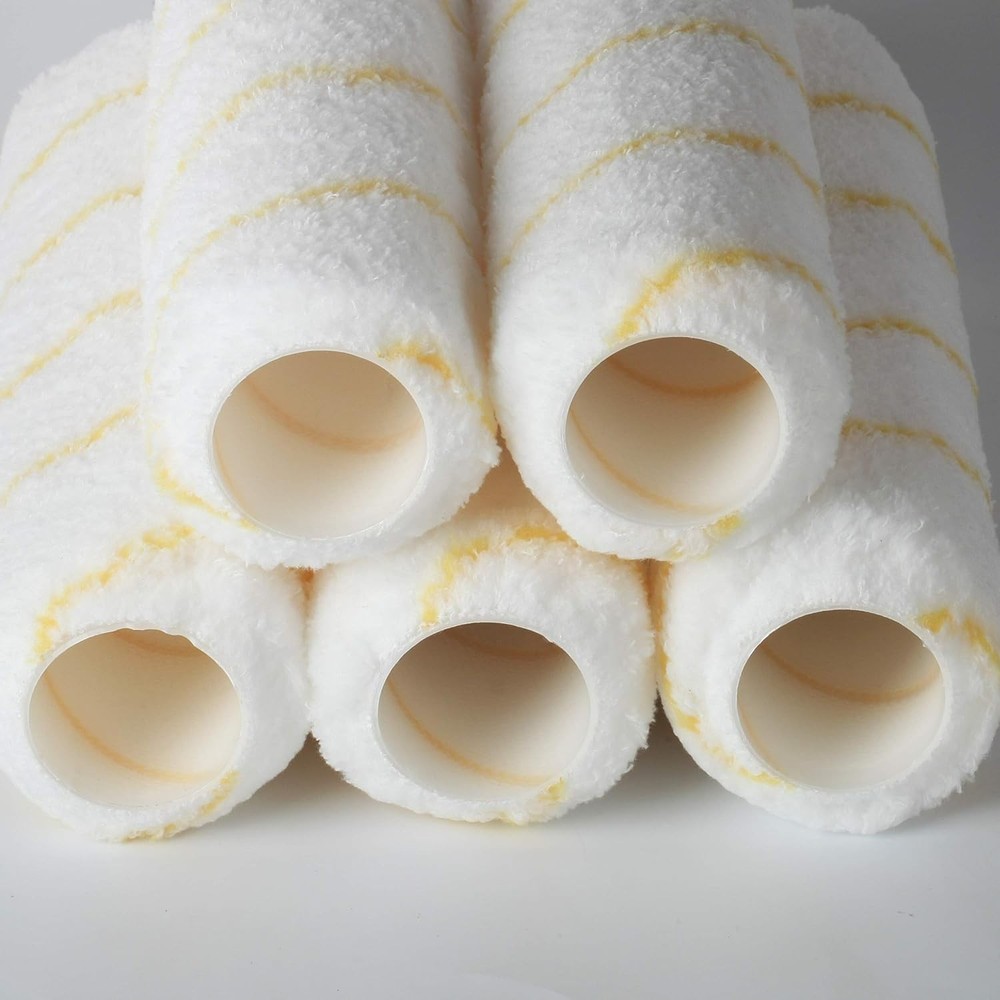Reliable 9” Roller Naps - 5 Pack, Microfiber Covers for Effortless Painting