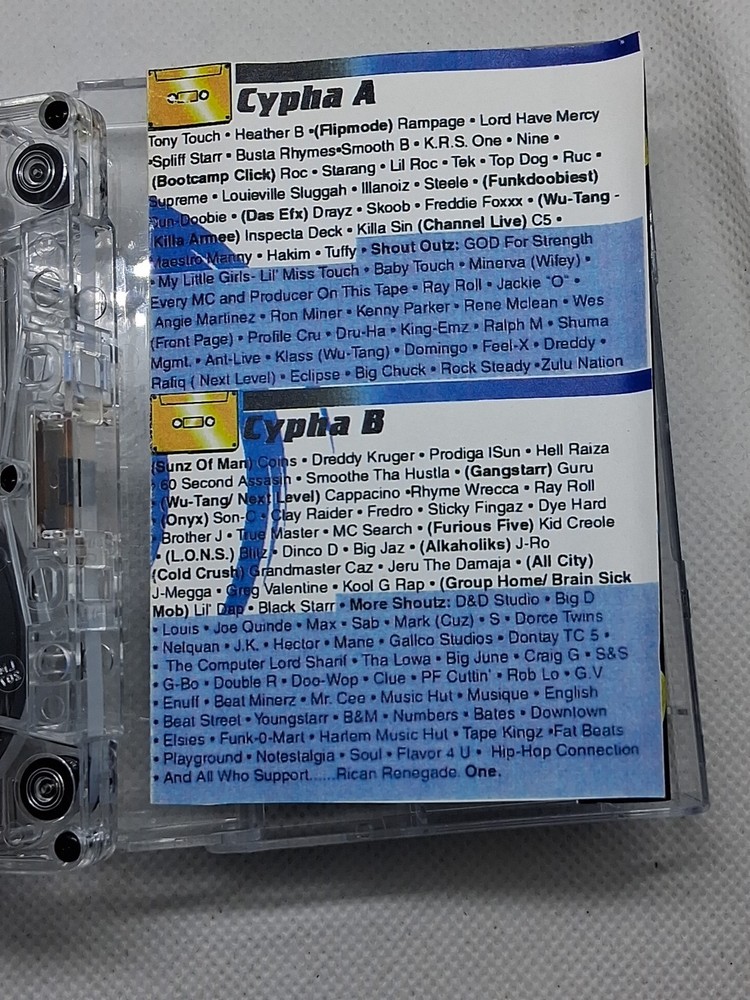 D.J. TONY TOUCH 50 MCs Power Cypha 1.