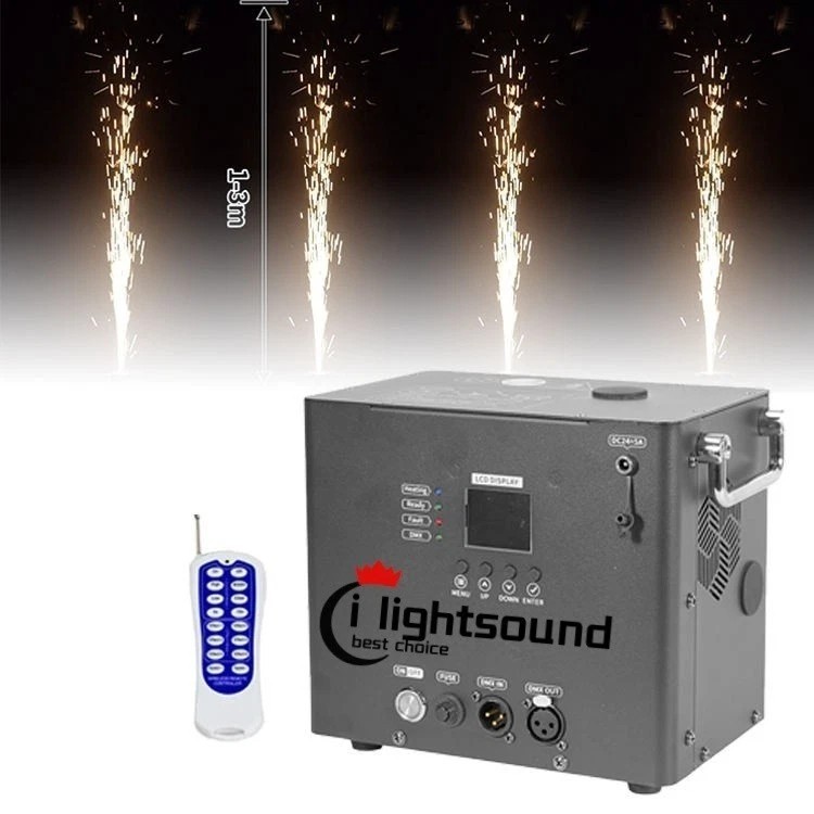 350W Mini Sparkler Firework Cold Spark Machine Battery Rechargeable sparkle