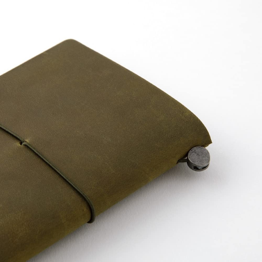 Grehge notebook Starter Kit Reisepassgröße - Olive