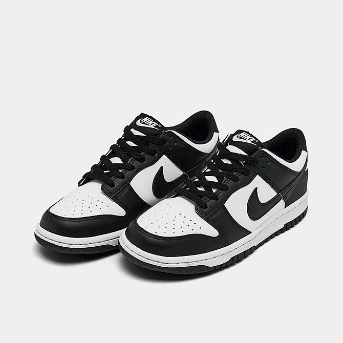 Nike Dunk Low (GS) - White/Black-White (Size 5.5y)