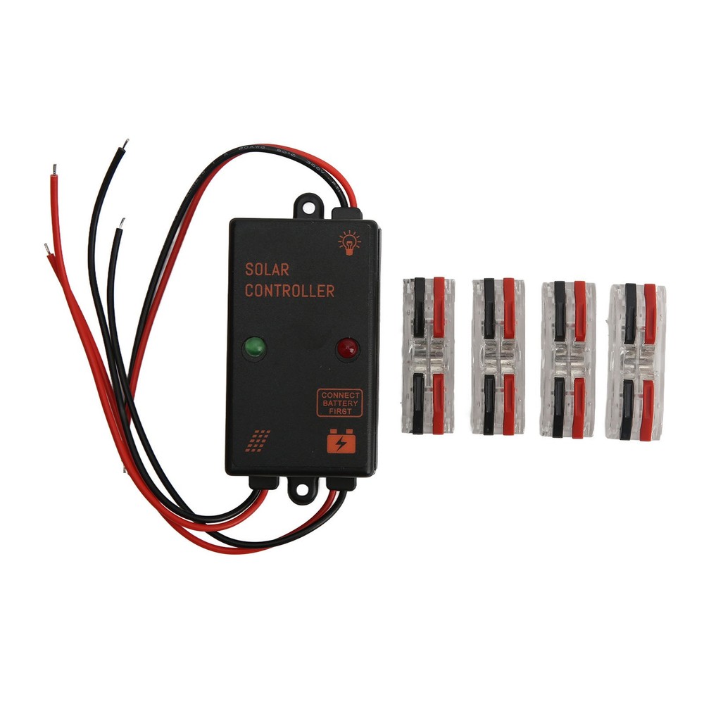 5A IP67 Waterproof Solar Panel Controller For 6V 12V Auto Adjustment Premium