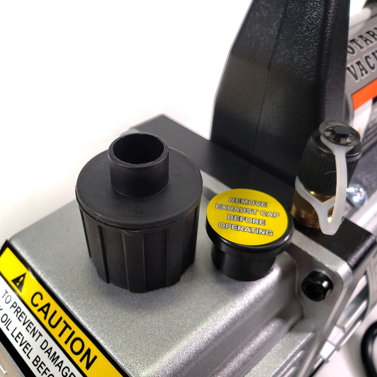 Manifold Gauge set Combo 4 CFM Air Vacuum Pump HVAC + R134A Kit AC A/C