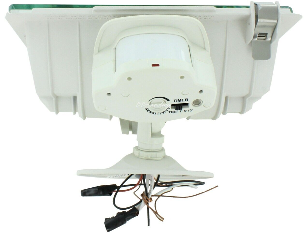Quartz Halogen Security Floodlight PH1185-06 500W 180° Motion Detector - White