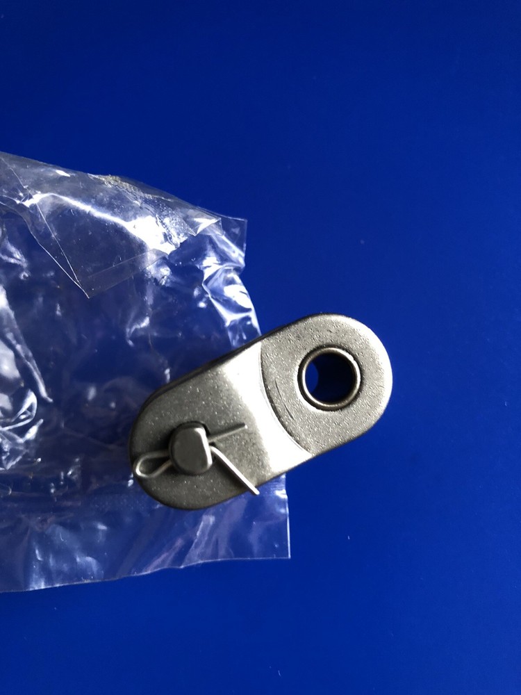 Industrial #60 Heavy Roller Chain Offset Link NOS