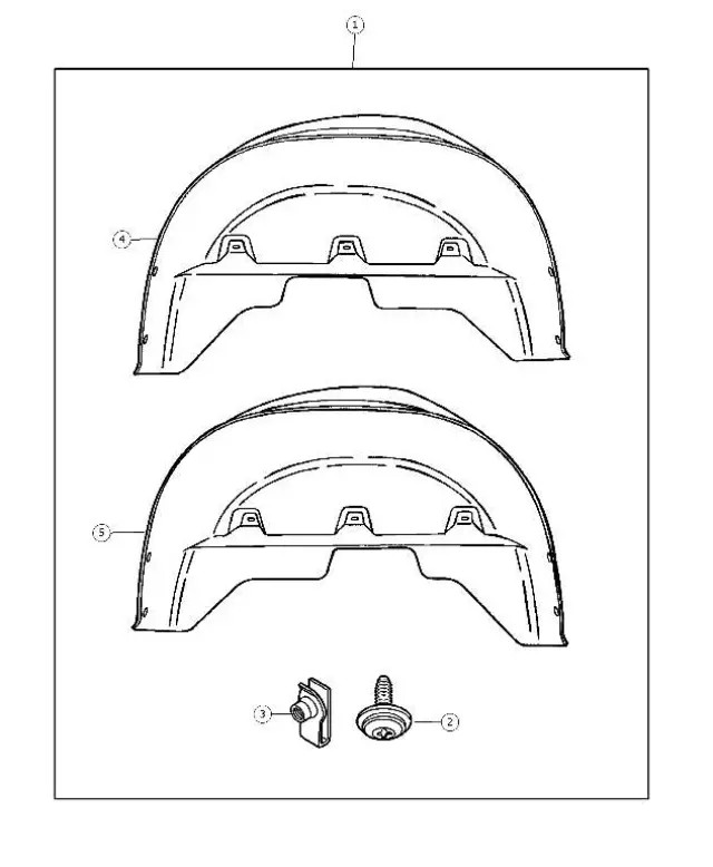 Genuine Mopar U Multi-Thread Nut 6036009AA