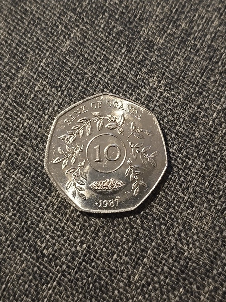 1987 Uganda 10 Shillings