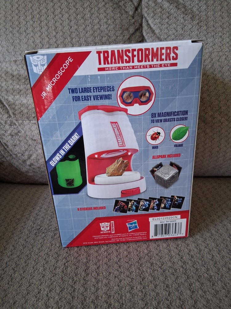 Transformers Jr. Microscope - New Unopened