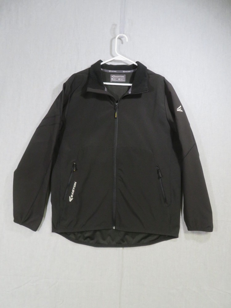 Easton Medium Jacket Black Full Zip Collar Zip Pockets