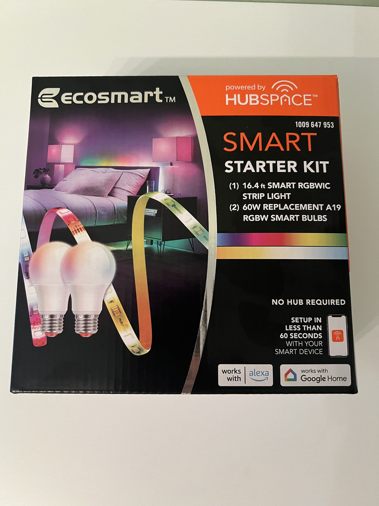 Smart Lighting Starter Kit including Color Changing LED Strip light