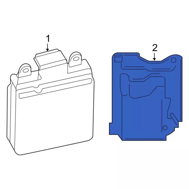 Genuine Ford Blind Spot Detection System Warning Sensor Bracket FL3Z-14D189-A