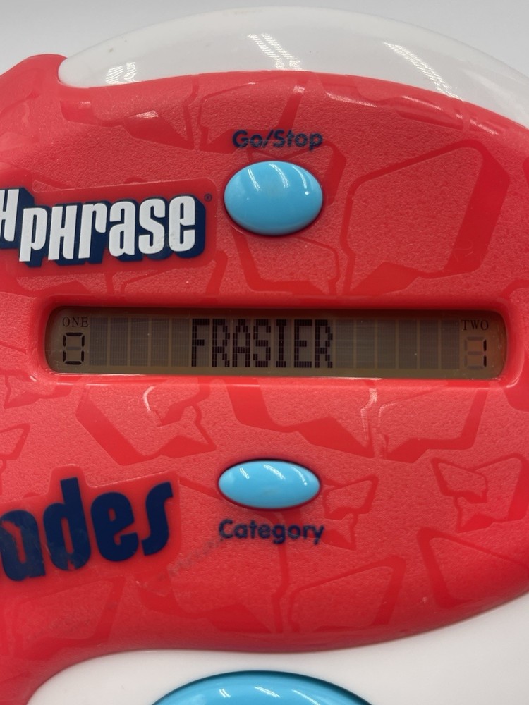 2 Working Electronic Handheld Games Catchphrase Scrabble & Decodes Catchphrase