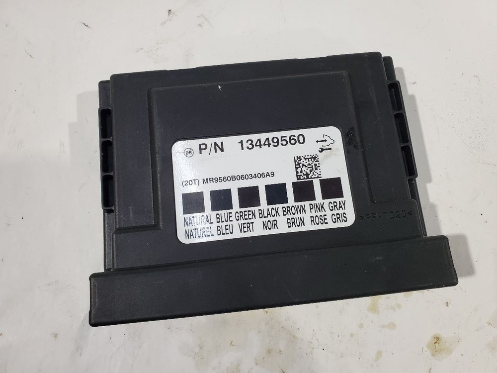 2016 Buick Cascada OEM Convertible Top Control 13449560
