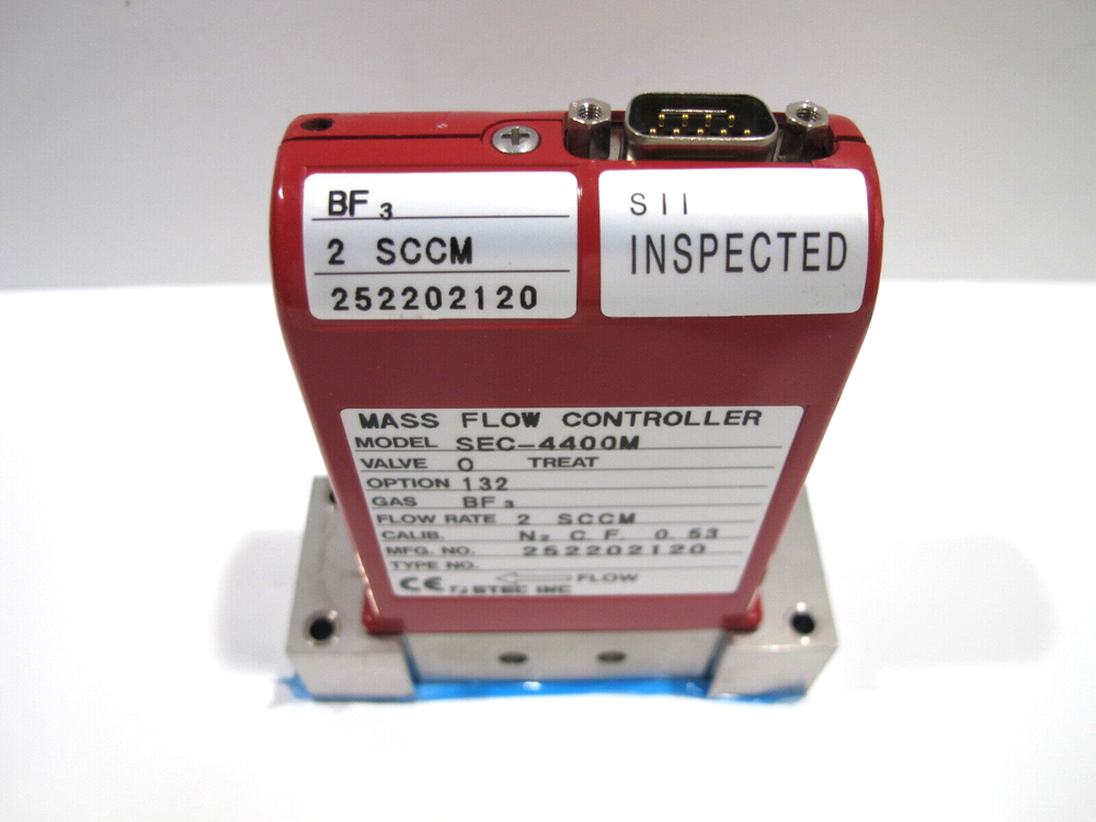 Stec SEC-4400M Mass Flow Controller (BF3 / 2sccm)