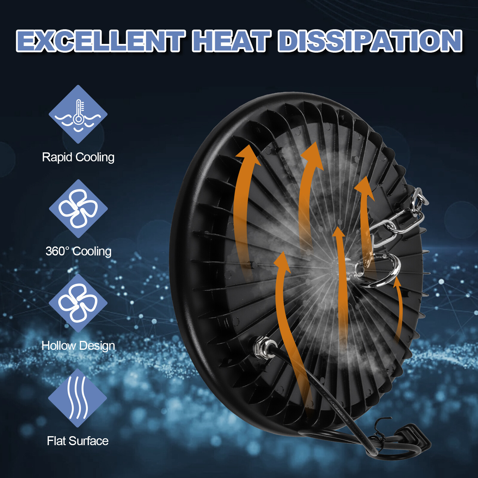 10 Pack 300W UFO LED High Bay Light Shop Industrial Commercial Factory Warehouse