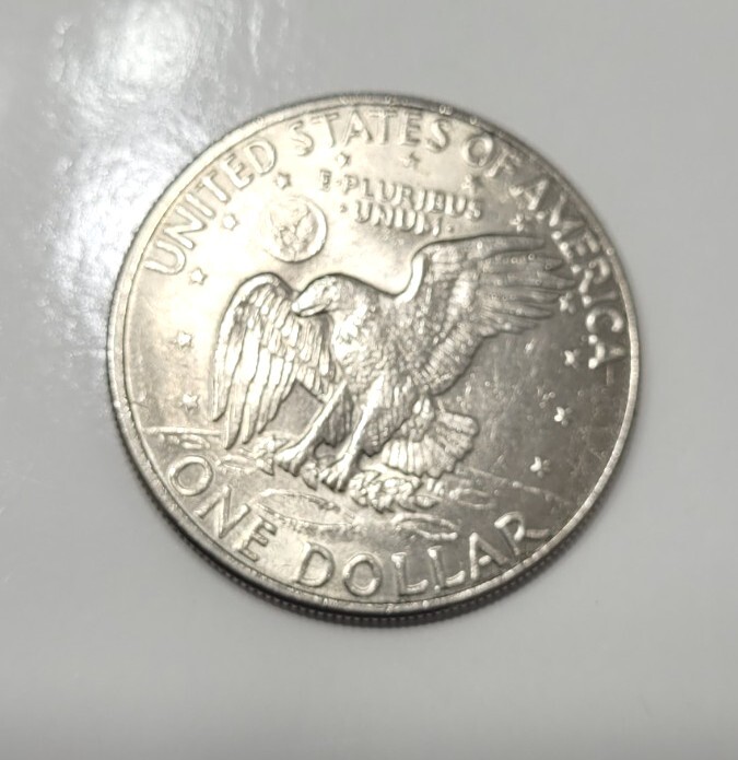 1972-D Eisenhower Dollar Double Strike Error