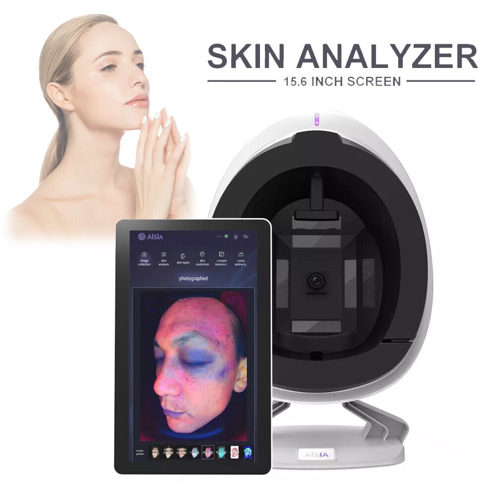 3D Intelligent Skin Analyzer Machine Diagnostic Analysis Face Scanner Tester