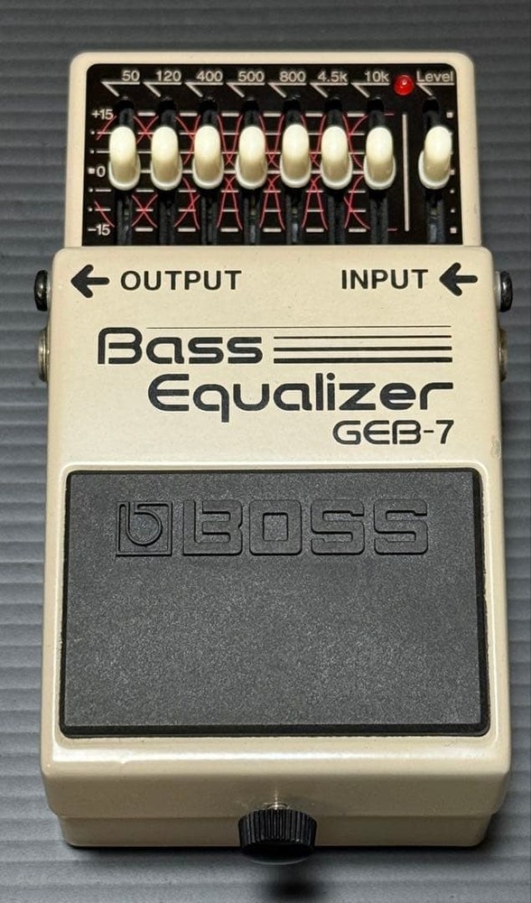 BOSS Bass Equalizer GEB-7 new effector
