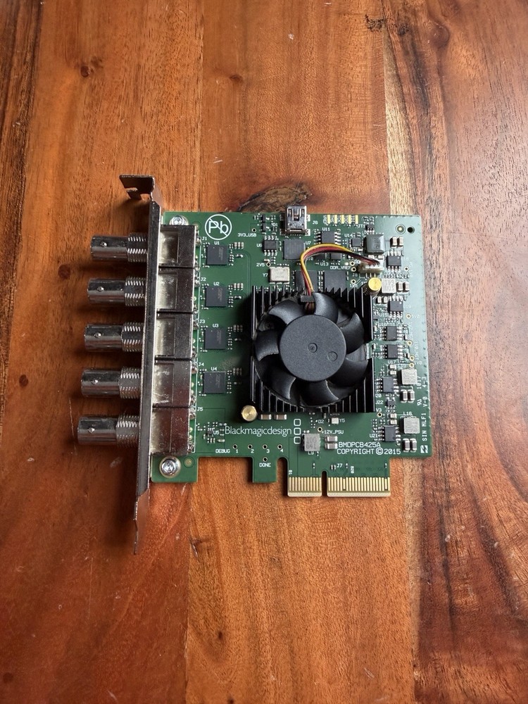 Blackmagic Design DeckLink Duo 2 - 4-Channel SDI PCIe Capture & Playback