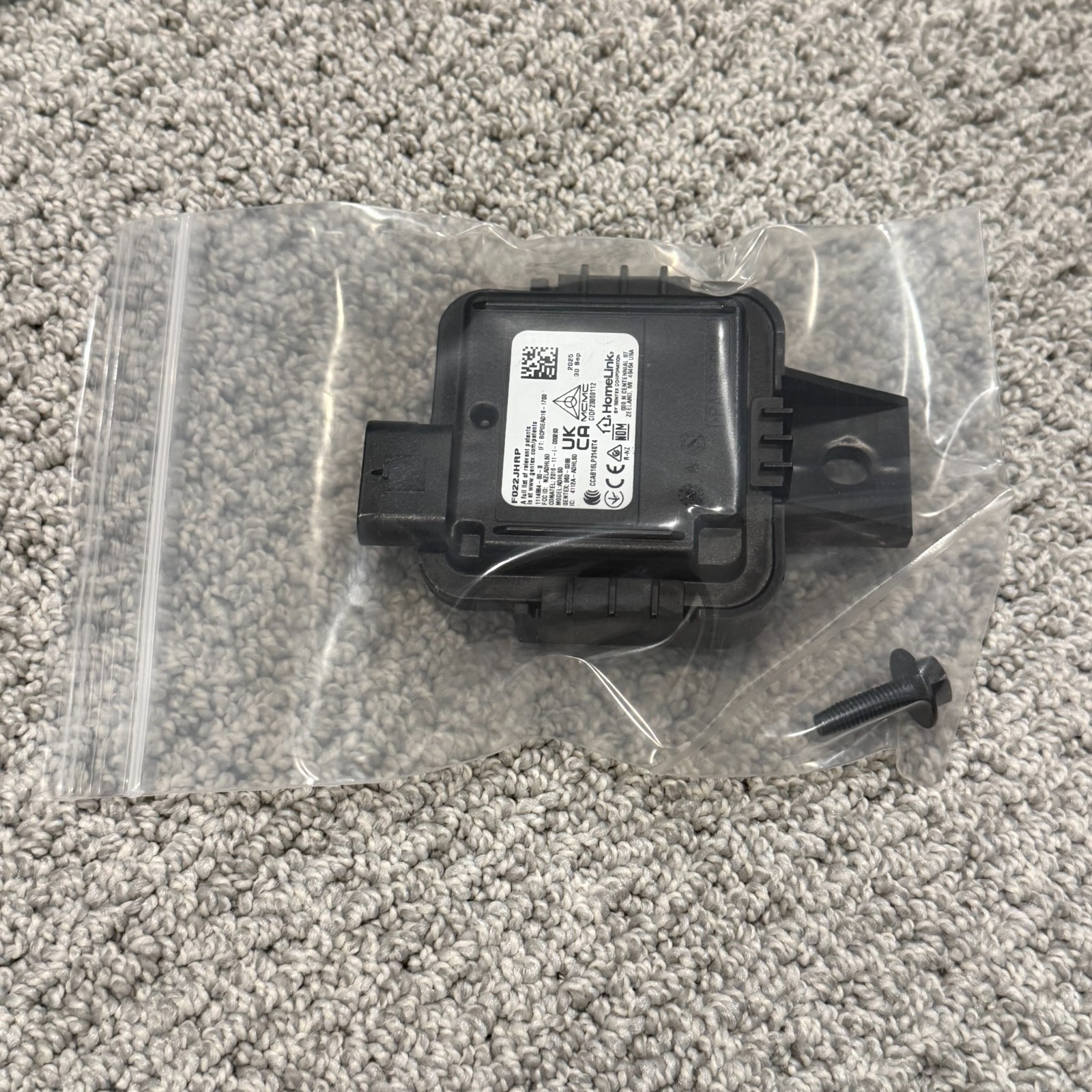 NEW OEM Tesla Model S X 3 Y HomeLink Garage Door Opener Module 1114984-00-B Kit