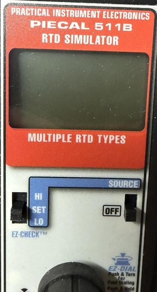 Practical Instrument Electronics PIE 511B RTD Simulator 9‑Type+Ohms Wire