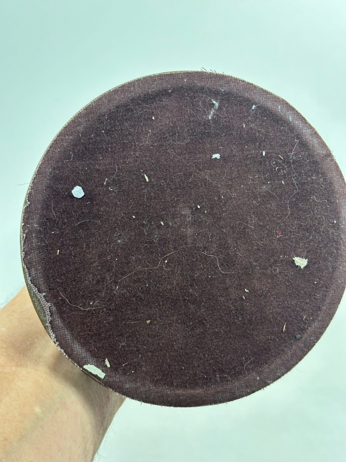 Vintage Victorian Lady Bronze Brass Statue Sculpture Holding Fan 13" High