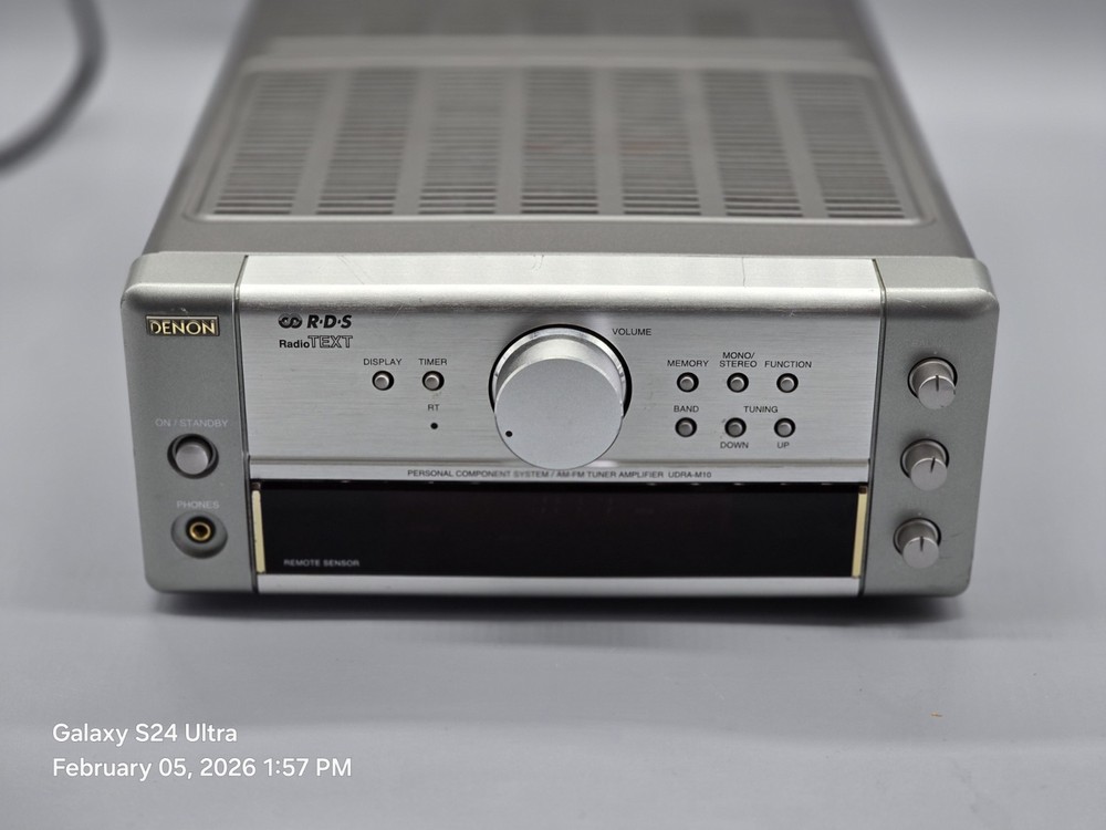 Denon UDRA-M10 Compact Component Reciever  Amplifier Ships Free